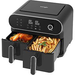 Avis Friteuse Sans Huile Dual Zone 11L ICEAGLE - Airfryer 2 Bacs - 6 en 1 - 1700W