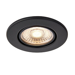 Avis Saxby 500 CCT Lumière Inclinable 5W Encastré Downlight Peinture Noir Mat