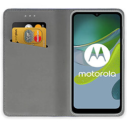 Acheter Htdmobiles Housse pour Motorola Moto E13 - etui coque pochette portefeuille + film ecran - OR MAGNET