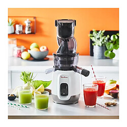 Acheter MOULINEX ZU600110 Ultra Juice Extracteur de Jus a Froid 2 Filtres Gourde 600 mL Goulotte Extra-large 85 mm, Programme automatiqu