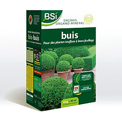 BSI - Engrais Bio Buis - Feuillage Etincelant Et Vert Fonçé - Action Longue Durée - 4Kg - Jusqu'a 40 m² - UAB Type de produit : ENGRAIS - BSI - Engrais Bio Buis - Feuillage Etincelant Et Vert Fonçé - Action Longue Durée - 4Kg - Jusqu'a 40 m² - UAB