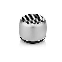 Universal Haut-parleur Bluetooth sans fil Bluetooth portable YYH, coque en métal robuste, lumière LED, 5 heures de jeu (ruban)