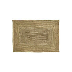 Aubry Gaspard Tapis en jute naturelle tressée 180 x 120 cm.