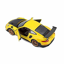 Maisto 1:24 SE 2018 Porsche 911 gT2 RS - JauneNoir pas cher