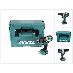 Makita DHP 484 ZJ 18V Brushless Li-Ion Perceuse visseuse à percussion sans fil avec boîtier Makpac - sans Batterie ni Chargeur