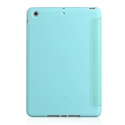 Wewoo Housse Étui Coque en cuir pleine texture PU + Gel de silice Millet pour iPad Mini 2019avec support à rabats multiples vert