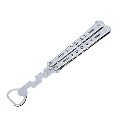 Couteau Papillon Multitool Ouvre-bouteille Papillon Barman Fournitures Blanc