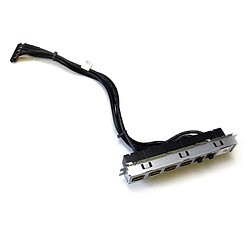 Carte Façade PC Dell 790 990 DT 0519T8 519T8 Optiplex 4x USB 2.0 Audio IN/OUT · Occasion pas cher