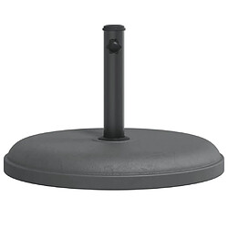 Avis vidaXL Base de parasol pour mâts Ø32/35/38 mm 25 kg rond