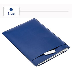 Sacoche SOYAN en microfibre pour Macbook 12 pouces avec écran Retina (2015) - Bleu fonçé