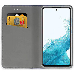 Avis Htdmobiles Housse pour Samsung Galaxy A54 5G - etui coque pochette portefeuille + film ecran - BLEU MAGNET