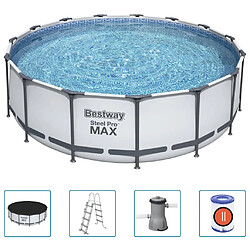 Bestway Ensemble de piscine Steel Pro MAX rond 457x122 cm