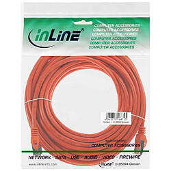 Avis Câble patch, S-FTP, Cat.5e, orange, 7,5m, InLine®