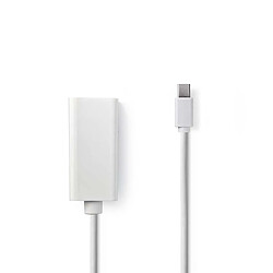 Avis Nedis Câble Mini DisplayPort vers HDMI Mini DisplayPort Mâle - HDMI Femelle 0,2 m Blanc