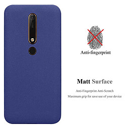 Cadorabo Coque Nokia 6,1 Etui en Bleu