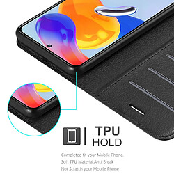 Cadorabo Coque Xiaomi RedMi NOTE 11 PRO 4G / 5G Etui en Noir pas cher