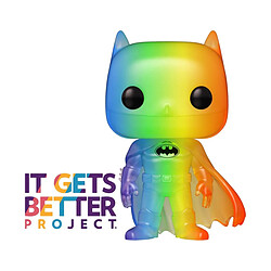 Funko DC Comics Pride 2020 - Figurine POP! Batman (RNBW) 9 cm