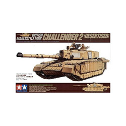 Tamiya Maquette Char British Mbt Challenger 2 Desertised