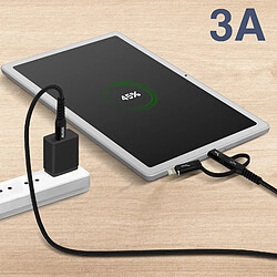 Acheter Akashi Cable de charge 3en1 connecteur USB-C