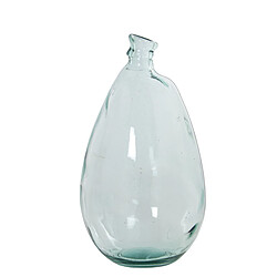 Vase en Verre Recyclé Alexandra House Living Transparent Verre 24 x 23 x 42 cm