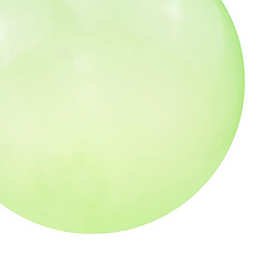 Acheter 2x Ballon à Bulles Gonflable Ballon à Bulles Fête Extérieure Jaune + Vert L