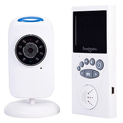 Wewoo Babyphone vidéo Babycam WLSES GB101 Moniteur pour bébé avec caméra de surveillance sans fil 2,4 poucesprise américaine