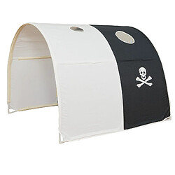 Decoshop26 Tunnel pour lit enfant superposé tente accessoires pirate 90x70x100cm APE06043