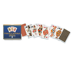 Piatnik Jeux de cartes : France royale 2 x 55 pièces