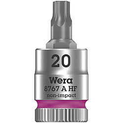 Douille mâle Wera 8767 A 05003364001 TORX® intérieur T 20 1/4 (6.3 mm) 1 pc(s)