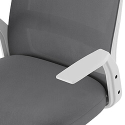 Avis Sense7 Juno chaise de bureau ergonomique, chaise de bureau avec soutien lombaire, office chair réglable en hauteur, blanc