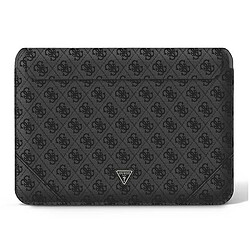 Guess Maroquinerie Guess 4G Uptown Triangle Logo Sleeve - Étui pour ordinateur portable 16" (Noir)