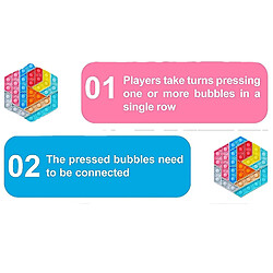 Universal Poussez la mousse populaire irritable sentiment jouets bambin puzzle hexagone silicone jeux éducatifs pas cher