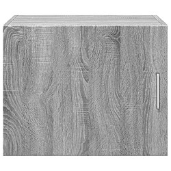 Avis vidaXL Armoire murale sonoma gris 50x42,5x40 cm bois d'ingénierie