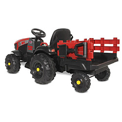 Acheter Jamara Ride-on Tracteur Super Load ac Remorque rouge 12V