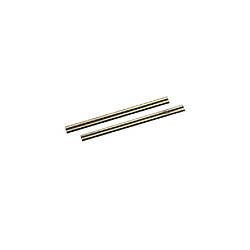 2 fers de rabot carbure de tungstène 80 x 5,5 x 1,1 mm - 273237 - Silverline