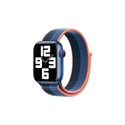 Eko Bracelet pour Apple Watch 38/40/41mm en Nylon Bleu