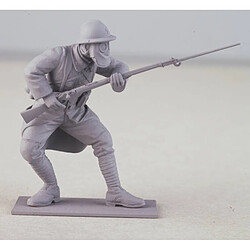 Icm Figurine Mignature French Infantry In Gas Masks (1916)