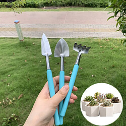 Acheter BESTA Mini ensemble d'outils de jardinage, 6 pièces/ensemble Mini outil de jardinage - Mini râteau, truelle et pelle pour pot de fleurs, plantes succulentes, plantes, bonsaï et plantation