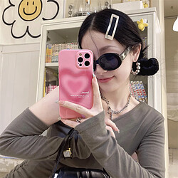 GUPBOO Étui pour iPhone12 Sweet Cool Mist Love Coque de téléphone japonaise et coréenne en silicone