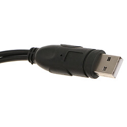 Adaptateur avec Cable USB Vers PS/2 Convertisseur pour Monter Clavier et Souris-PC/MAC pas cher