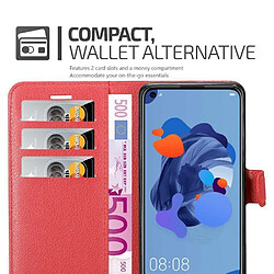 Acheter Cadorabo Coque Huawei NOVA 5i / P20 LITE 2019 Etui en Rouge