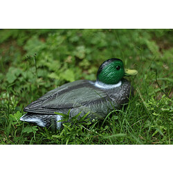 2 Paires Réaliste Canard Colvert Leurre Jouet Drake Figurine Ornement Chasse Leurre