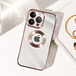 Avizar Coque pour iPhone 14 Pro Max Paillette Amovible Série Protecam Spark Rose Gold pas cher