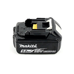 Makita DHP 483 T1J Perceuse-visseuse à percussion sans fil 18 V 40 Nm + 1x Batterie 5.0 Ah + Coffret Makpac - sans chargeur