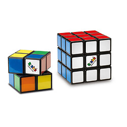 Asmodée Rubik s CUBE COFFRET ADVANCED 3x3 + 2x2 - Jeu de Casse-Tete Colore