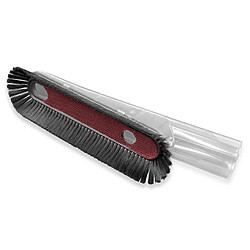 vhbw brosse pour meubles brosse anti-poussière pour aspirateur avec raccord rond 32mm pour sols sensibles