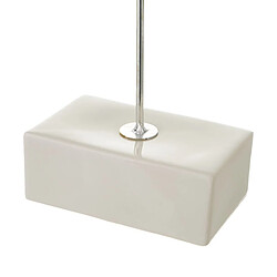 Acheter BigBuy Home Figurine Décorative Blanc Argenté Céramique Fer 15,7 x 8 x 42,9 cm