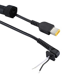 Wewoo Chargeur pour ordinateur portable Lenovo Câble d'adaptateur de charge d'alimentation CC de 1,2 m de large mâle carré de 1,2 m