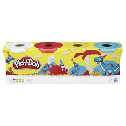 Hasbro Play Doh 4 paquets de couleurs de base pour la pâte à modeler