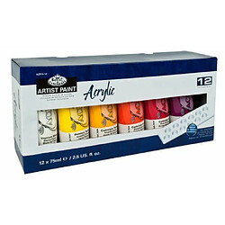 Royal & Langnickel ACR75-12 Tubes Peinture Acrylique